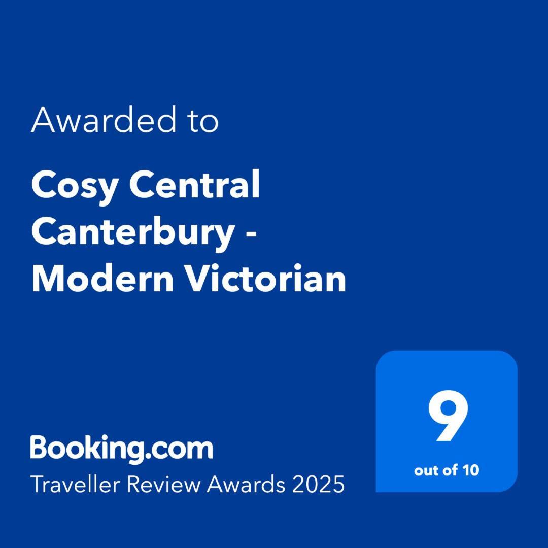 Cosy Central Canterbury - Modern Victorian 외부 사진